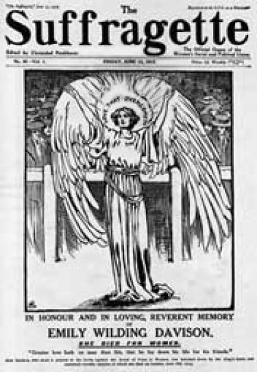 The Suffragette, the Emily Wilding Davison memorial issue