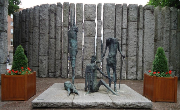 Memorial to Famine Victims St Stephen's Green, Dublin