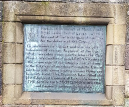 Memorial at Edinburgh Castle