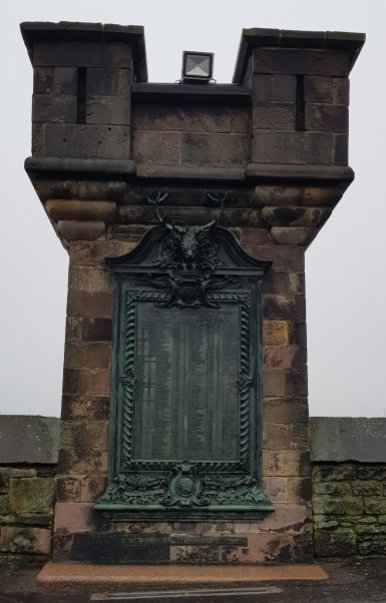War Memorial for Scotland's Fallen, Edinburgh Castle