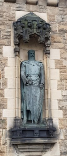 1929 Memorial to William Wallace, Edinburgh Castle