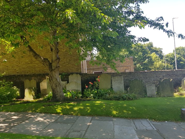 Churchyard of the Church of St George, Gravesend, Kent