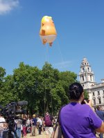 Trump Baby Blimp, Parliament Square, London