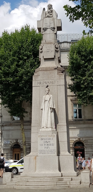 Edith Cavell statue, London