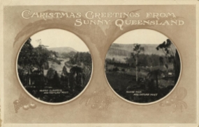 Christmas Card from Queensland, Australia, 1910